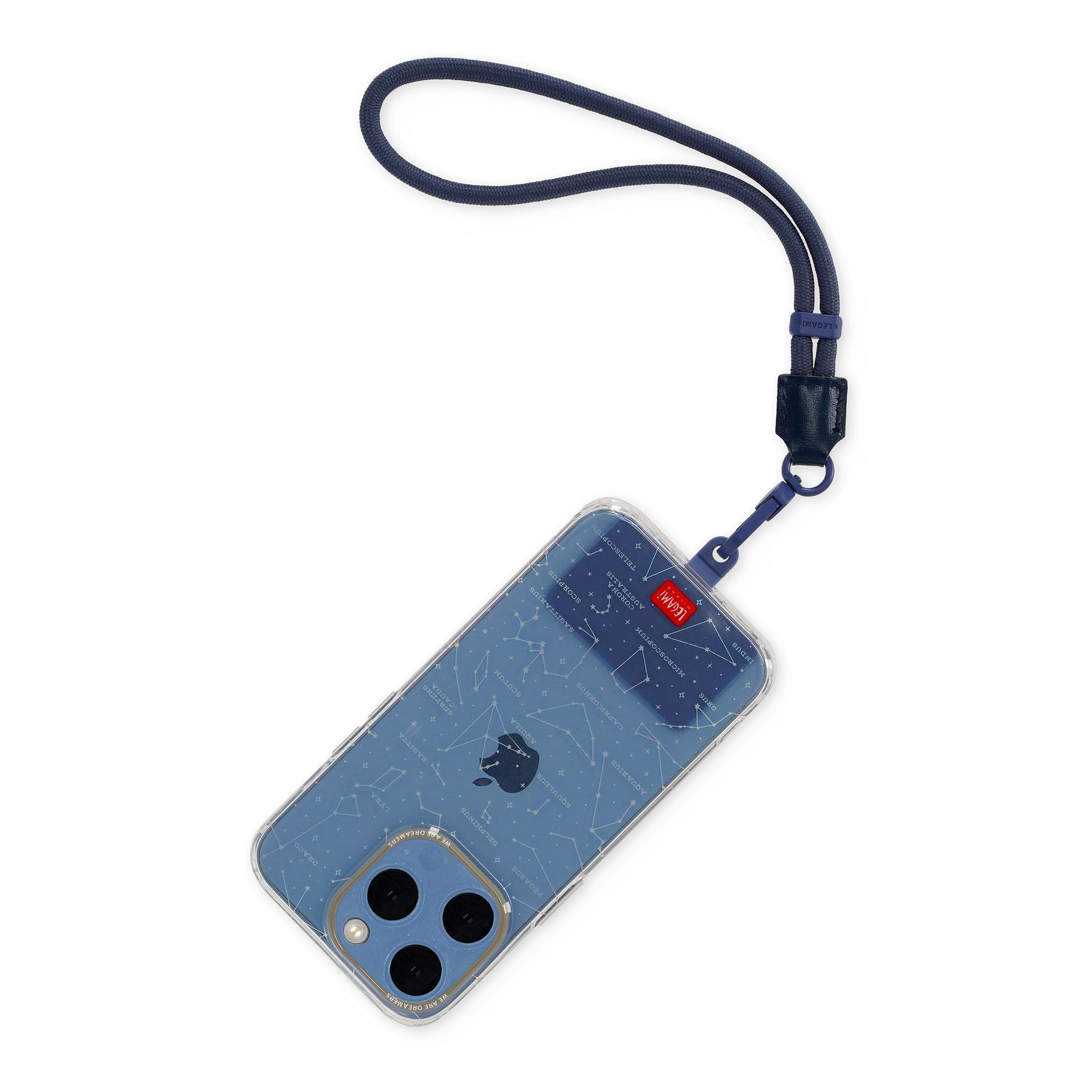 Legami Smartphone Lanyard Always Together Wrist Blueberry