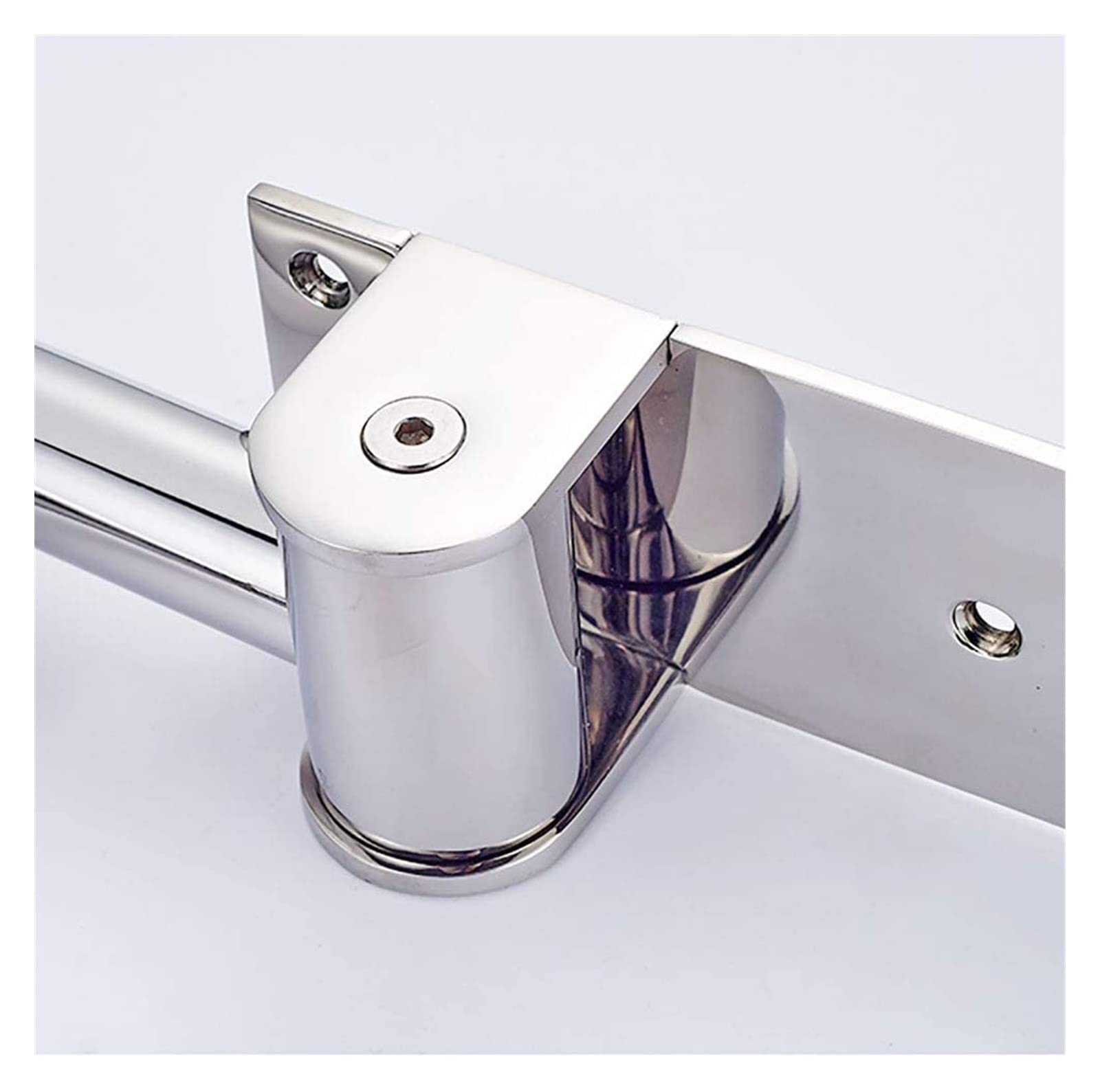 Baño para Agarraderas Barra de seguridad abatible for inodoro de 24 pulgadas, pasamanos de seguridad de acero inoxidable, barra de toalla con asa de seguridad, agarre antideslizante alrededor del inod