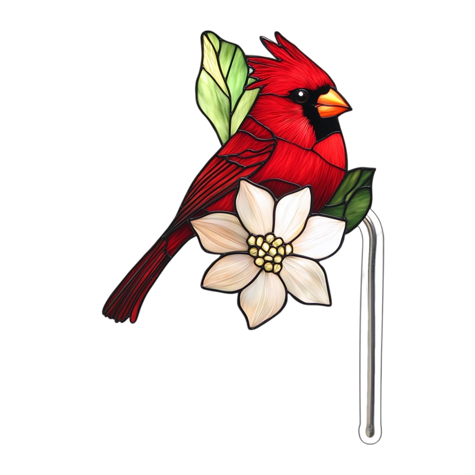 Buxuaaaa Potted Plant Insert Bird Planter Decoration Stained Decoration Glass Dress Up Home Acrylic Maintenance Garden
