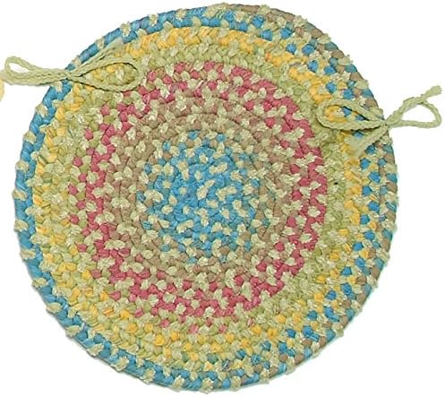 Botanical Isle Chair Pad, Kiwi