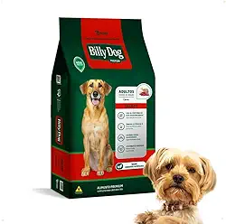 Ração Premium Billy Dog Select 15 kg - Para Cães Adultos - Sabor Carne