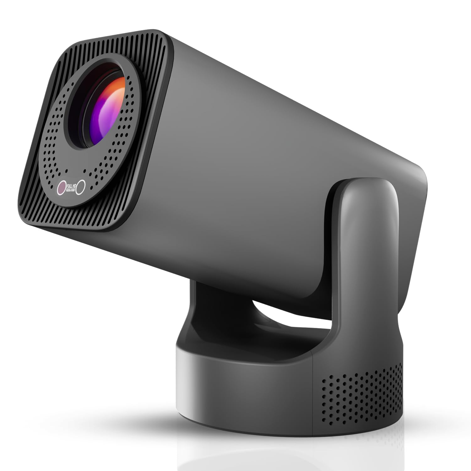 WZATCO Yuva Go Max, Android 13, Fully Automatic, Projector 4k Ultra HD, Native 1080P, Live TV, ARC, WiFi 6 & BT, Screen Mirroring, 11000 Lumens, Portable Room Cinema, Grey — Amazon image 3