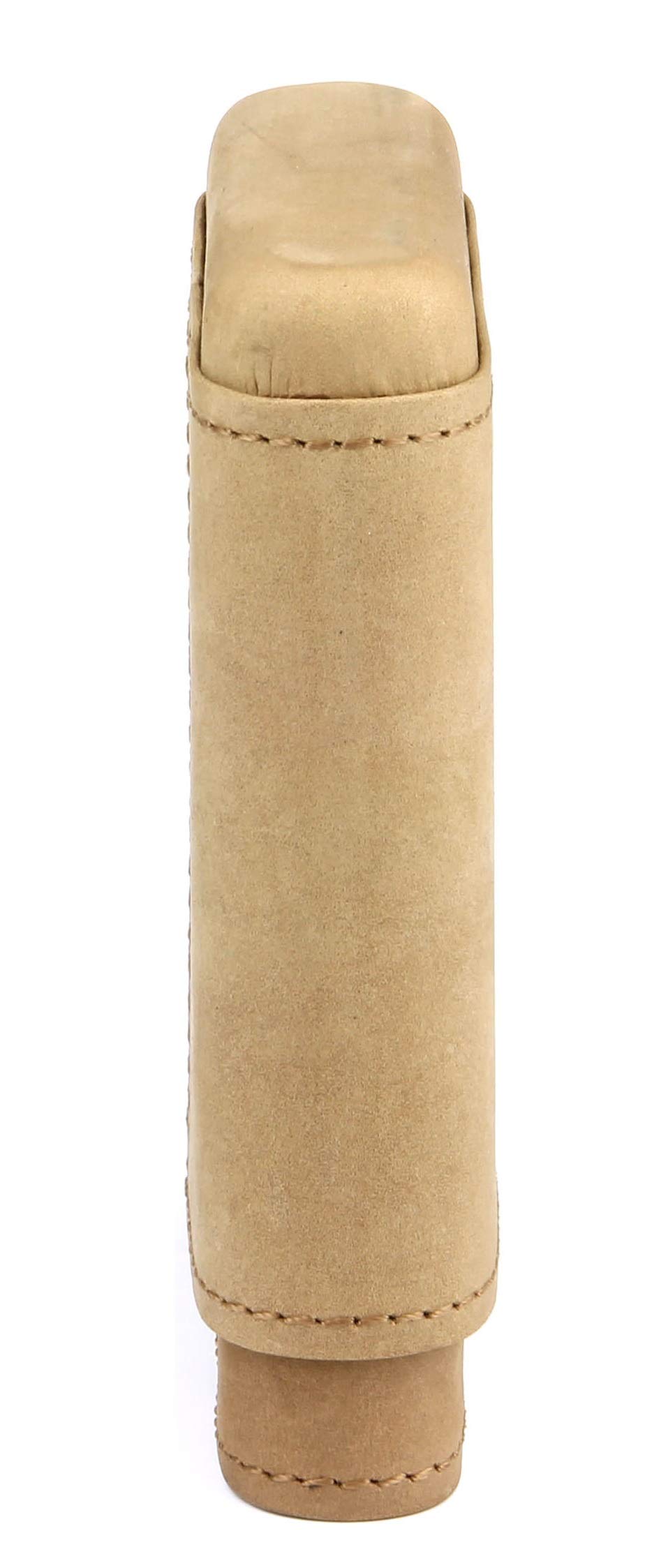 adorini Custodia in Pelle portasigari in Vera Pelle Scamosciata 3-5 sigari Marrone | humidor per Il Trasporto dei sigari - a casa e in Viaggio.