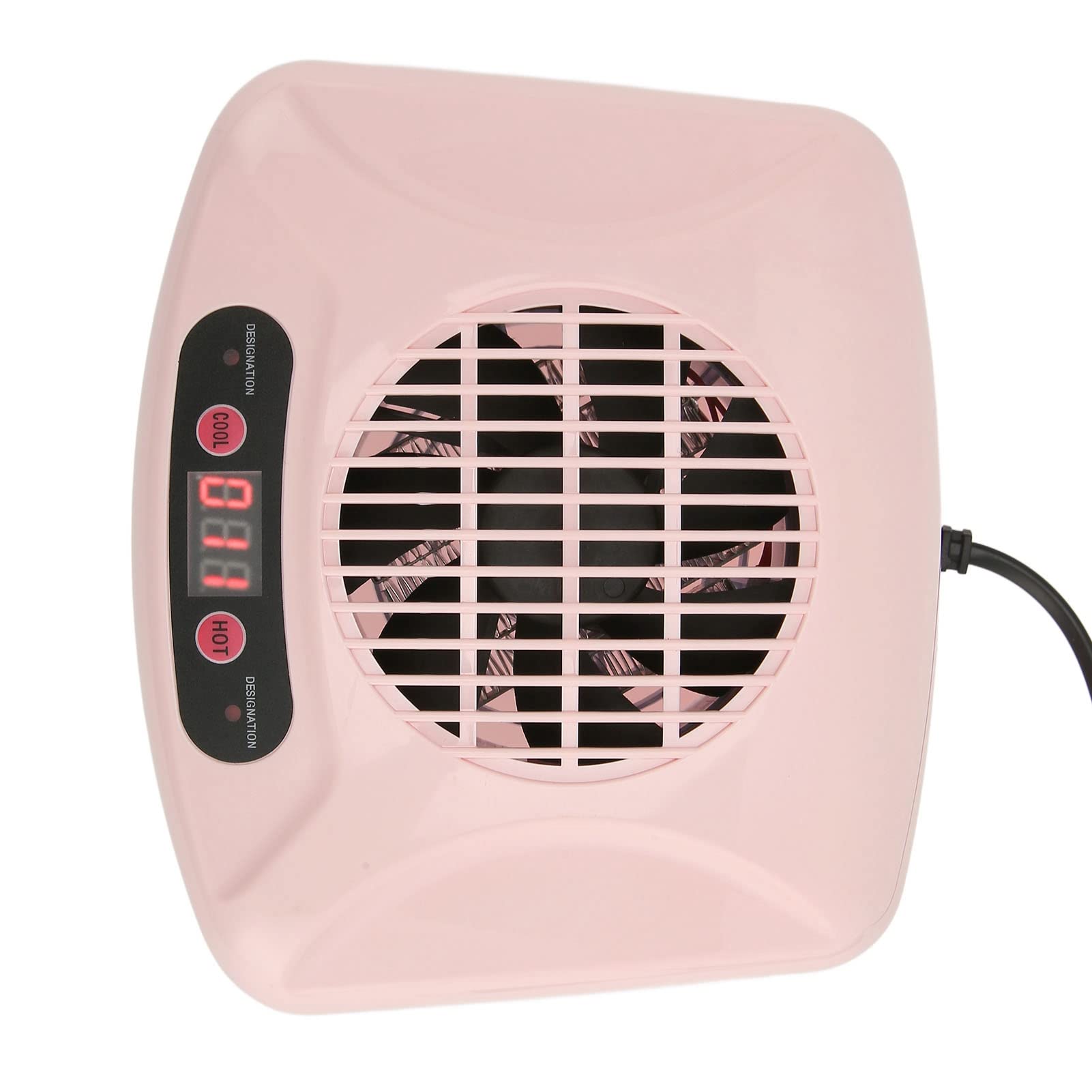Asciugatore Automatico per Unghie 300 W con Sensore a Infrarossi, Tempo Predefinito 999 S, Doppio Ventilatore Ad Aria Calda e Fredda per Asciugare Smalto Gel Portatile con