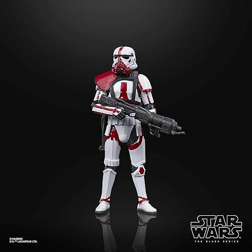 Miniatura 6 de STAR WARS The Black Series Incinerator Trooper - Figura de acción coleccionable de 6 pulgadas a escala The Mandalorian, juguetes para niños a partir