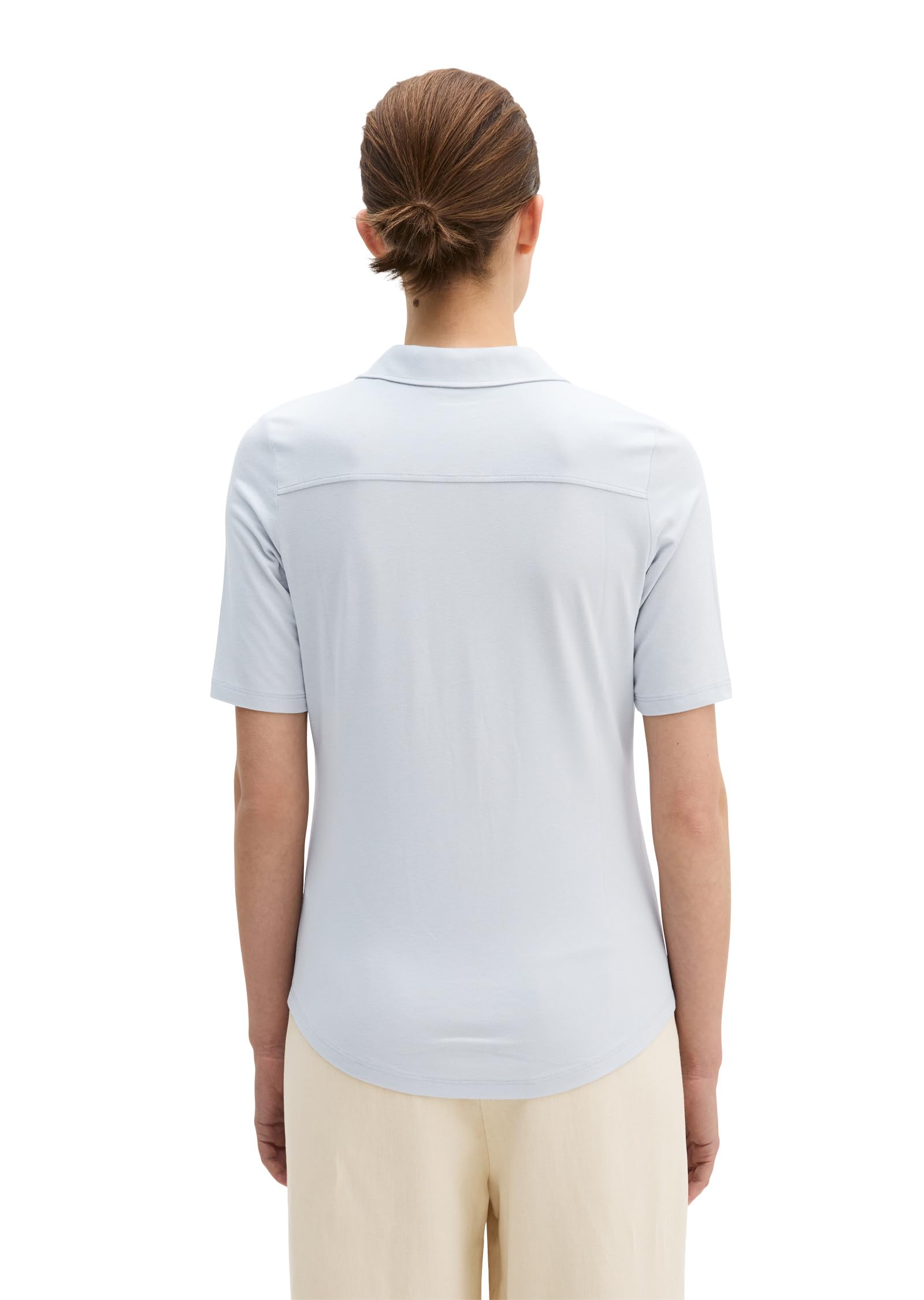 Marc OߴPolo Donna Camicia a Maniche Corte parzialmente Elasticizzata Regular Fit