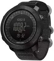 Relógio de Pulso Masculino Esportivo North Edge Apache Altímetro Barômetro Bússola Prova D'água