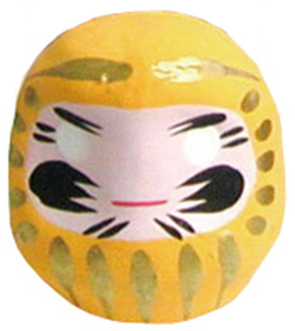 ヤマコー Yamako Feng Shui Daruma-san Yellow 85043