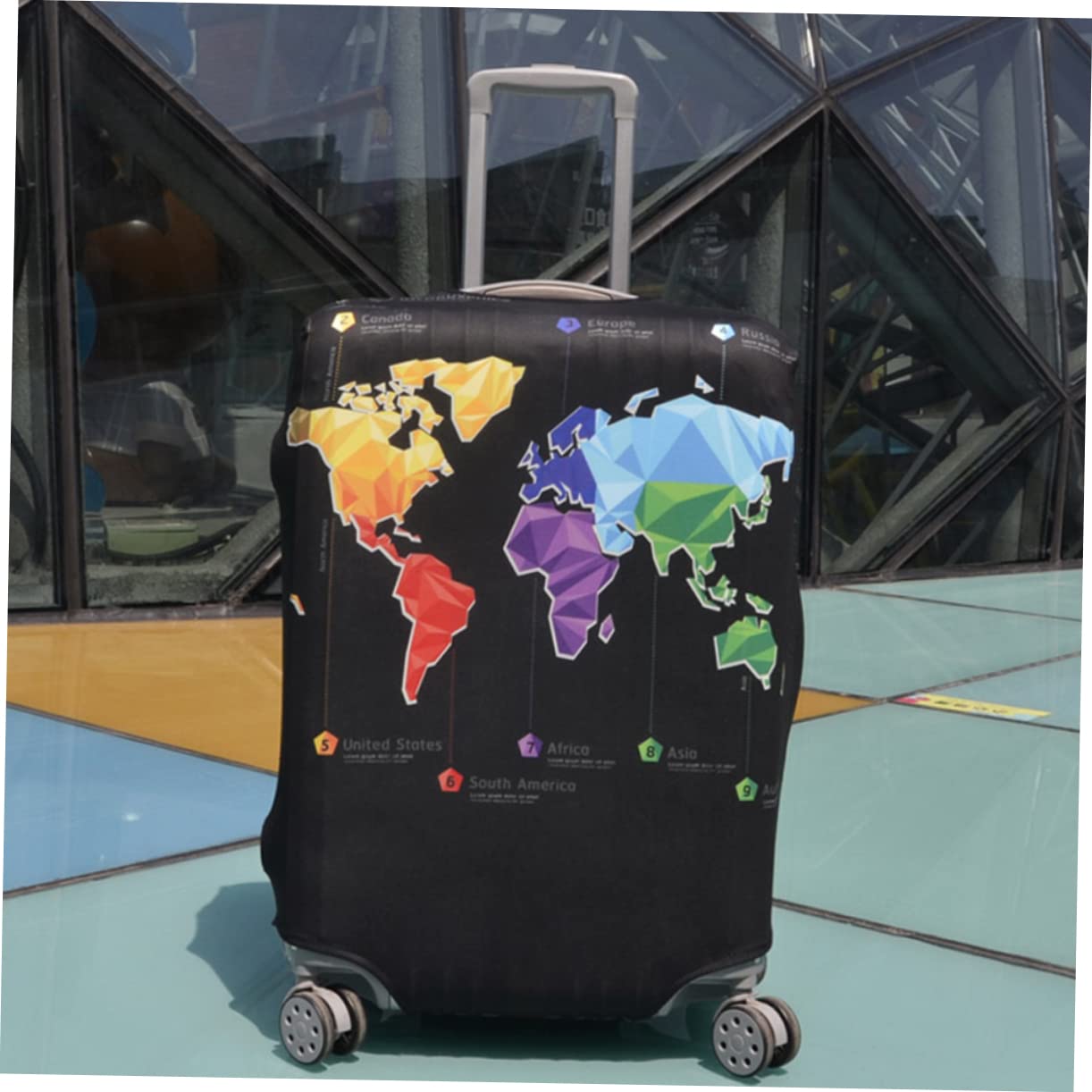 Funda Protectora para Maleta de Viaje Talla S de Poliéster y Spandex