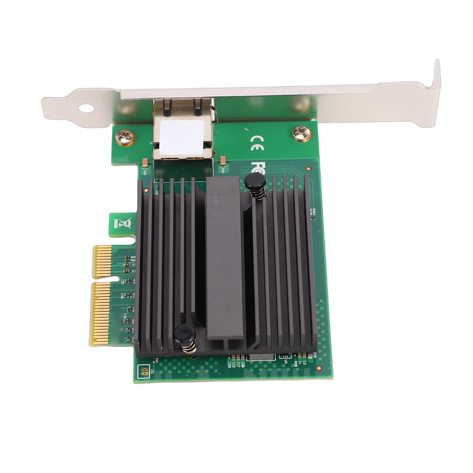 Scheda di Rete Ethernet PCIe X4 Singola Porta 10G RJ45,