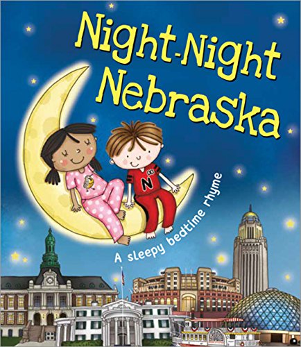 Night-Night Nebraska: A Sweet Goodnight Board Book for Kids and Toddlers