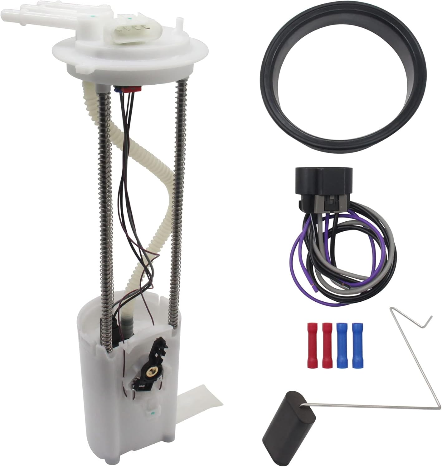 Fuel Pump Assembly Compatible with Silverado Sierra Pickup 1999 2000 2001 2002 2003 4.3L/4.8L/5.3L/6.0L/8.1L w/sending unit Replaces E3501M without Sensor