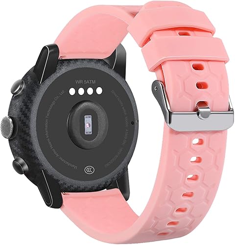 Miniatura 6 de FitTurn Paquete de 6 correas deportivas de repuesto compatibles con Cubitt CT2/CT2S de silicona de liberación rápida con pasadores de liberación