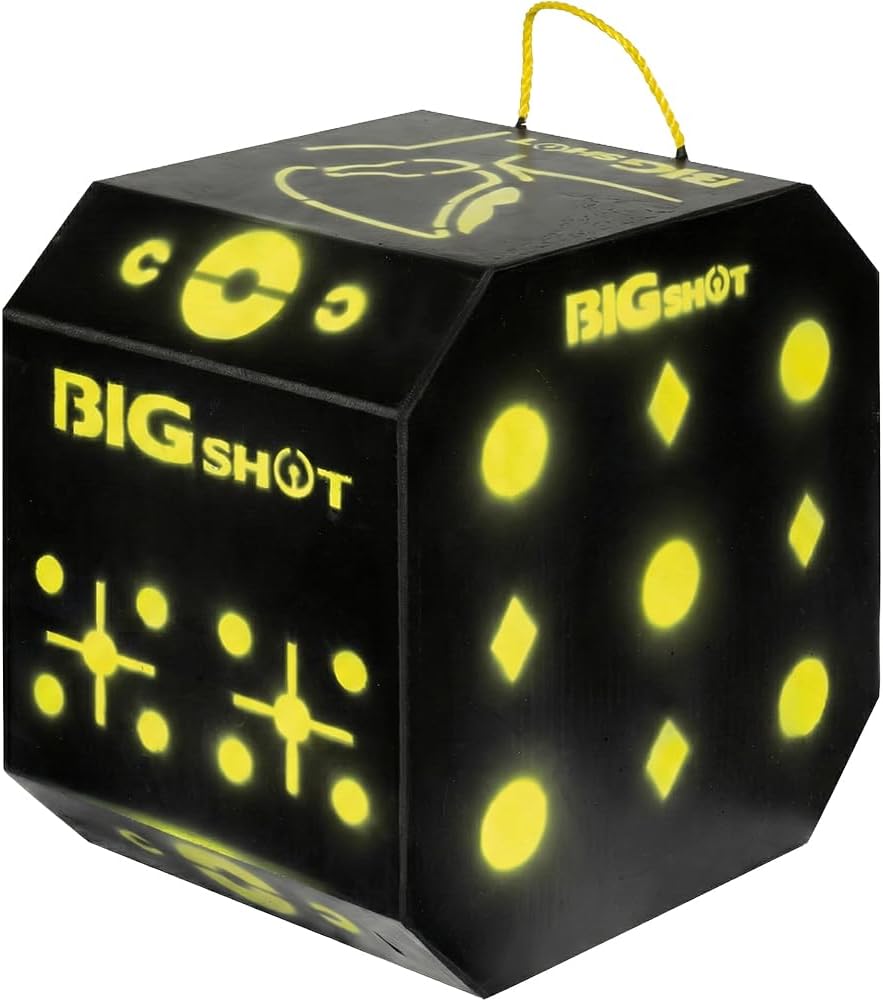 BIGSHOT Titan 10XS Foam Archery Block: Durable Broadhead Target for Backyard Crossbow & Bow Hunting - Premium Foam Archery Target for Precision Shooting