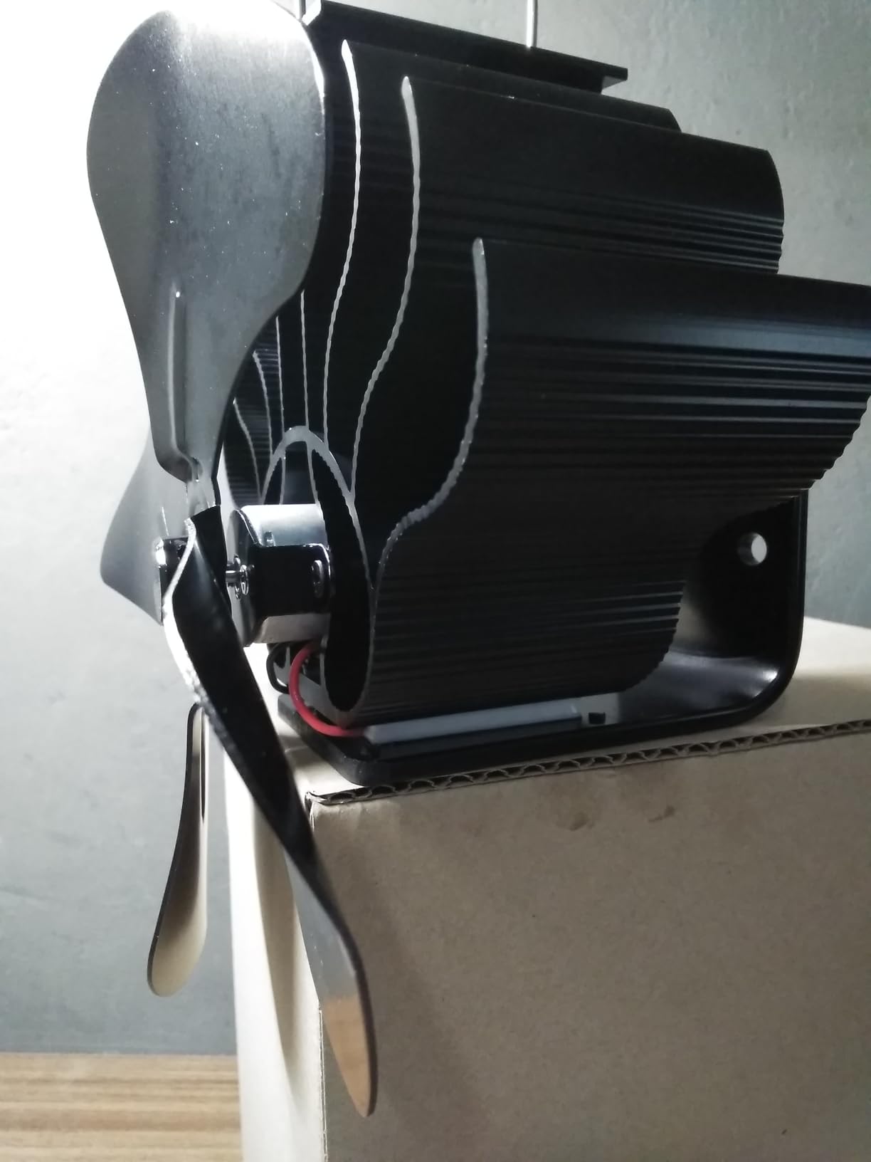 Ventilatore Per Stufa A Legna/camino - 120W, Aspiratore Elettrico A Induzione, Diametro 25cm