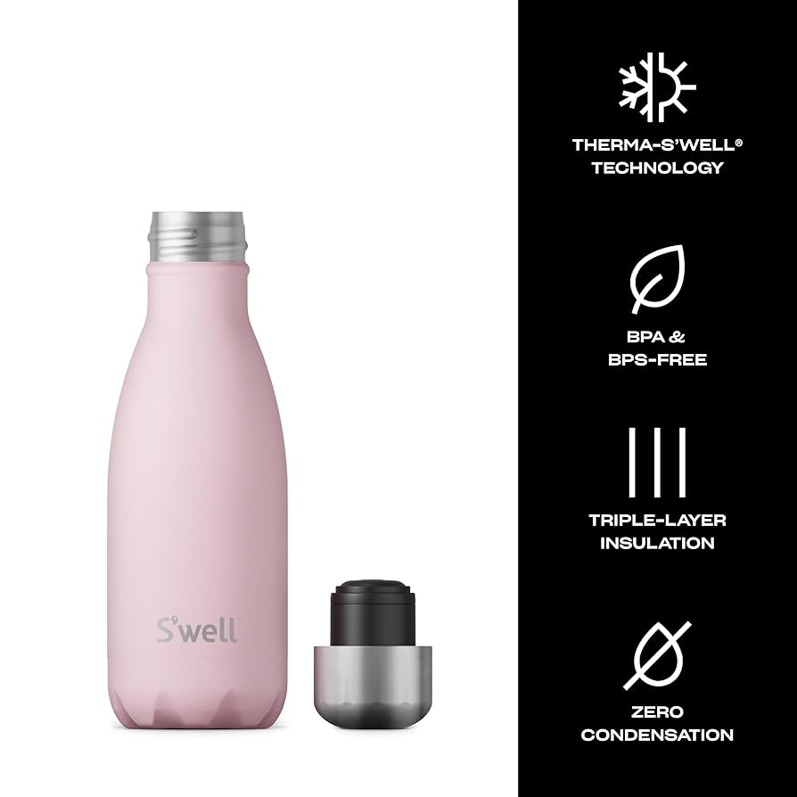 ☆新品未使用☆ S'well × リバティ ステンレスボトル／水筒 S'well 水筒 スウェル ステンレスボトル・17oz・500ml 保冷保温