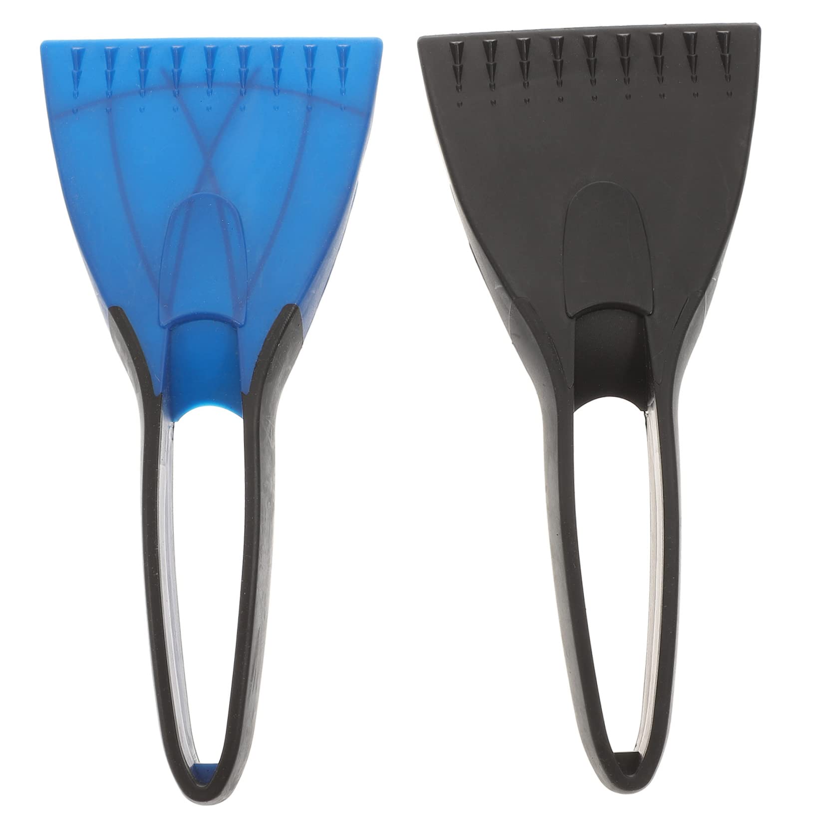 Generic 2pcs Mini Snow Shovel Durable Plastic Ice Scraper with Non Slip Grip for Efficient Winter Snow Removal for Cars Driveways and Emergency Use
