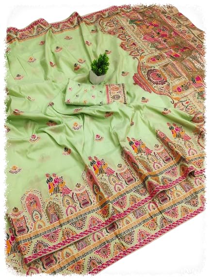 PASHMINA SILK SAREE-image-14