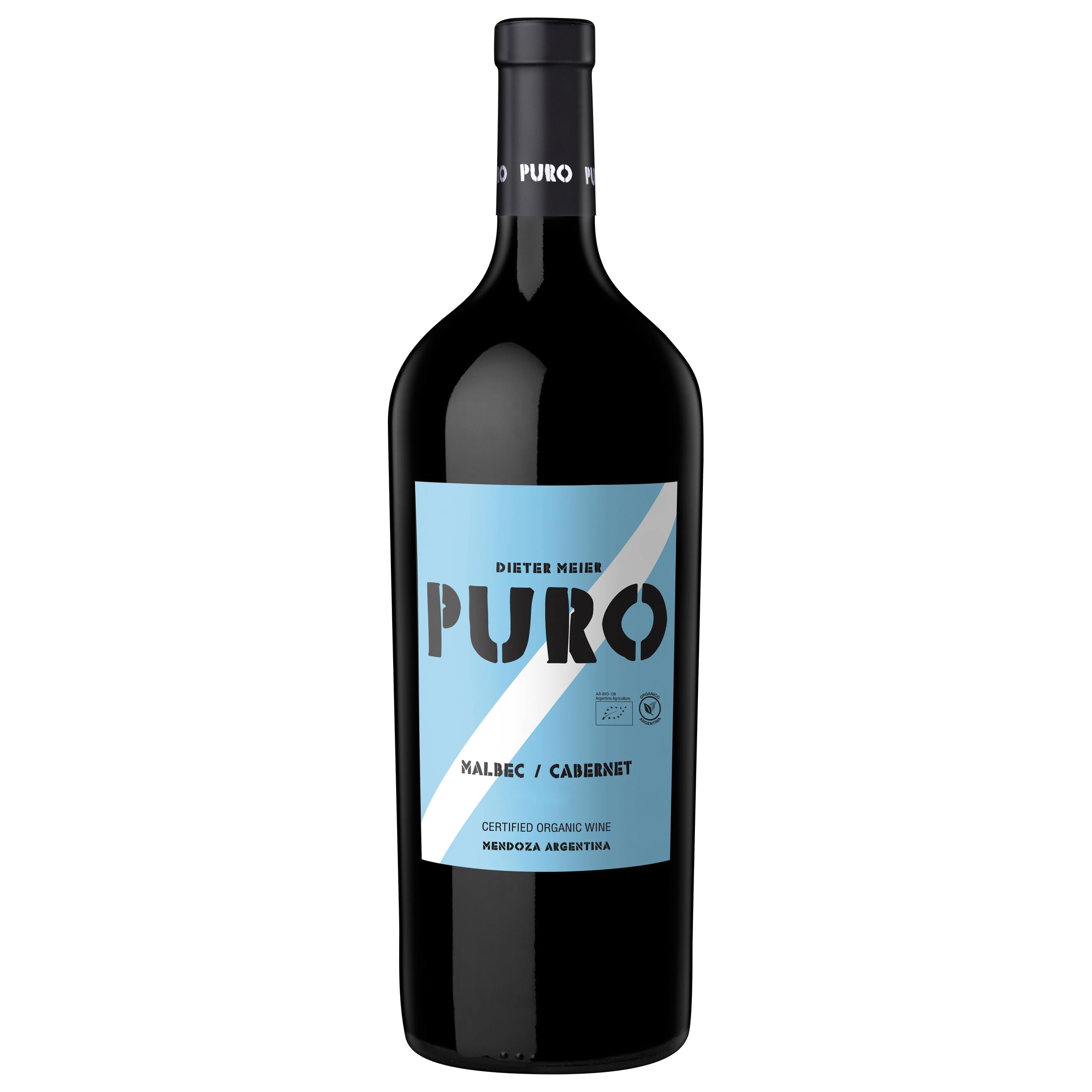 Puro Malbec Cabernet Magnum Rotwein Rot Trocken BIO Argentinien inkl. FeinWert E-Book (3 x 1.5 l)