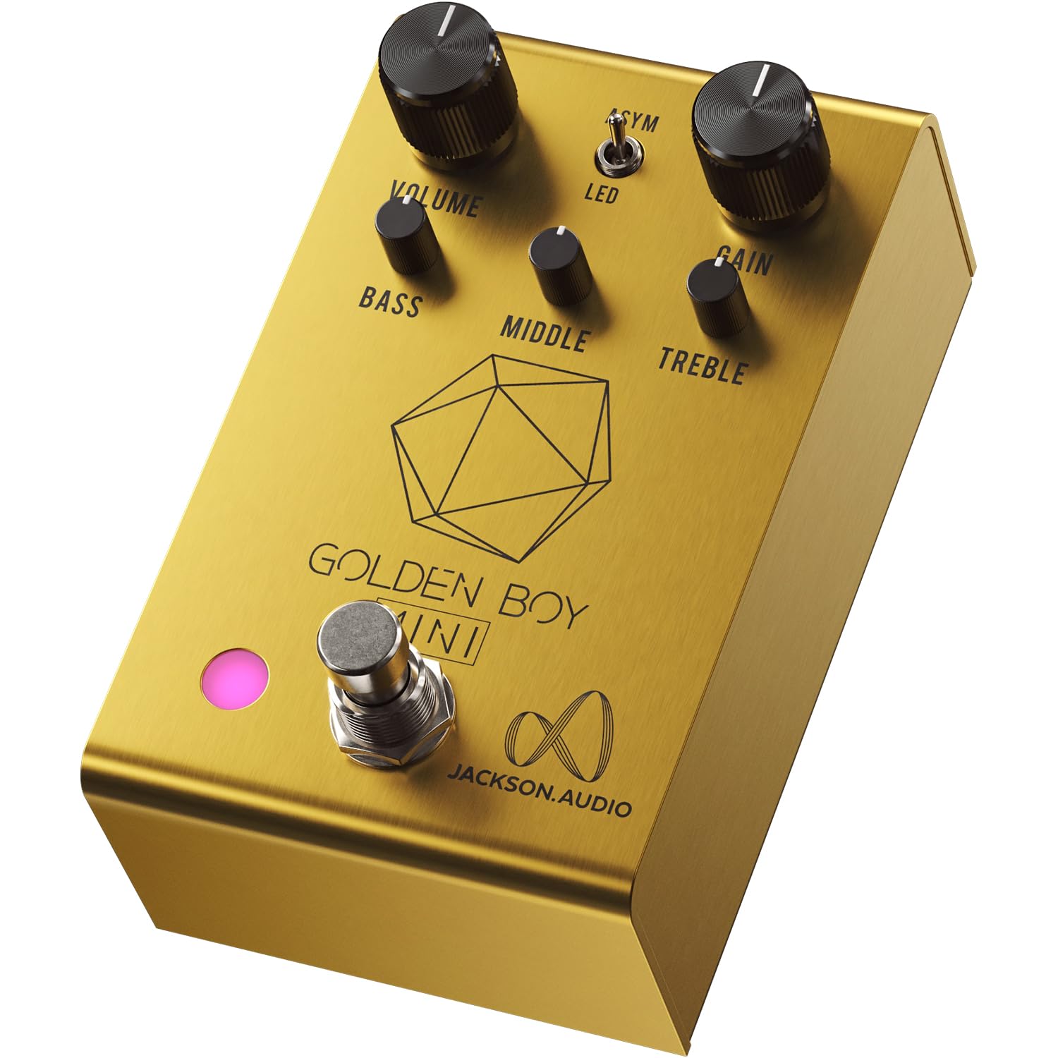 Amazon.com: Jackson Golden Boy Mini Transparent Overdrive, Gold