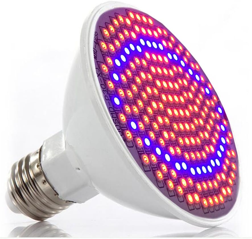 LED Grow Lights Bulb E27 LED Plant Flower Lamp 200 LED RED