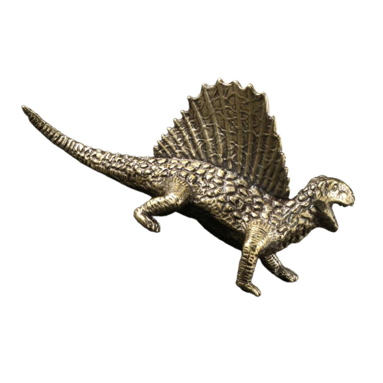Decoración De Latón Figura De Pequeña para Escritorio Artesanal