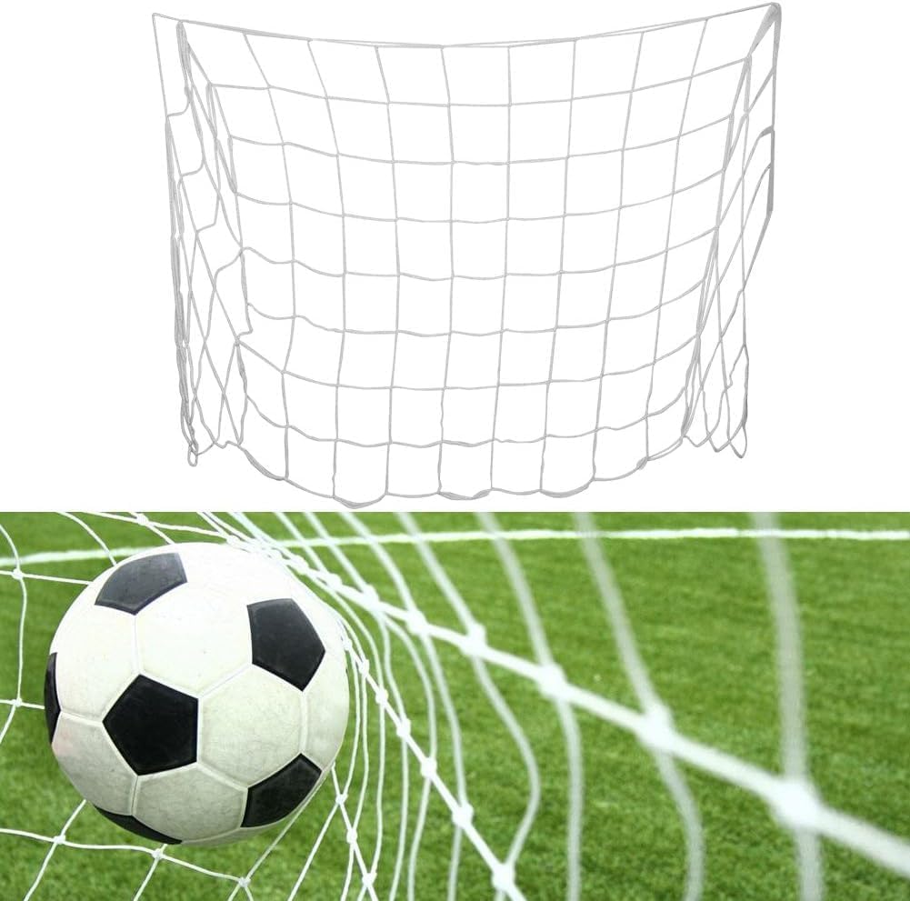 Red de Portería de Fútbol 3,6 x 1,8 m Fibra de Polipropileno para Patio Trasero Escuela Club
