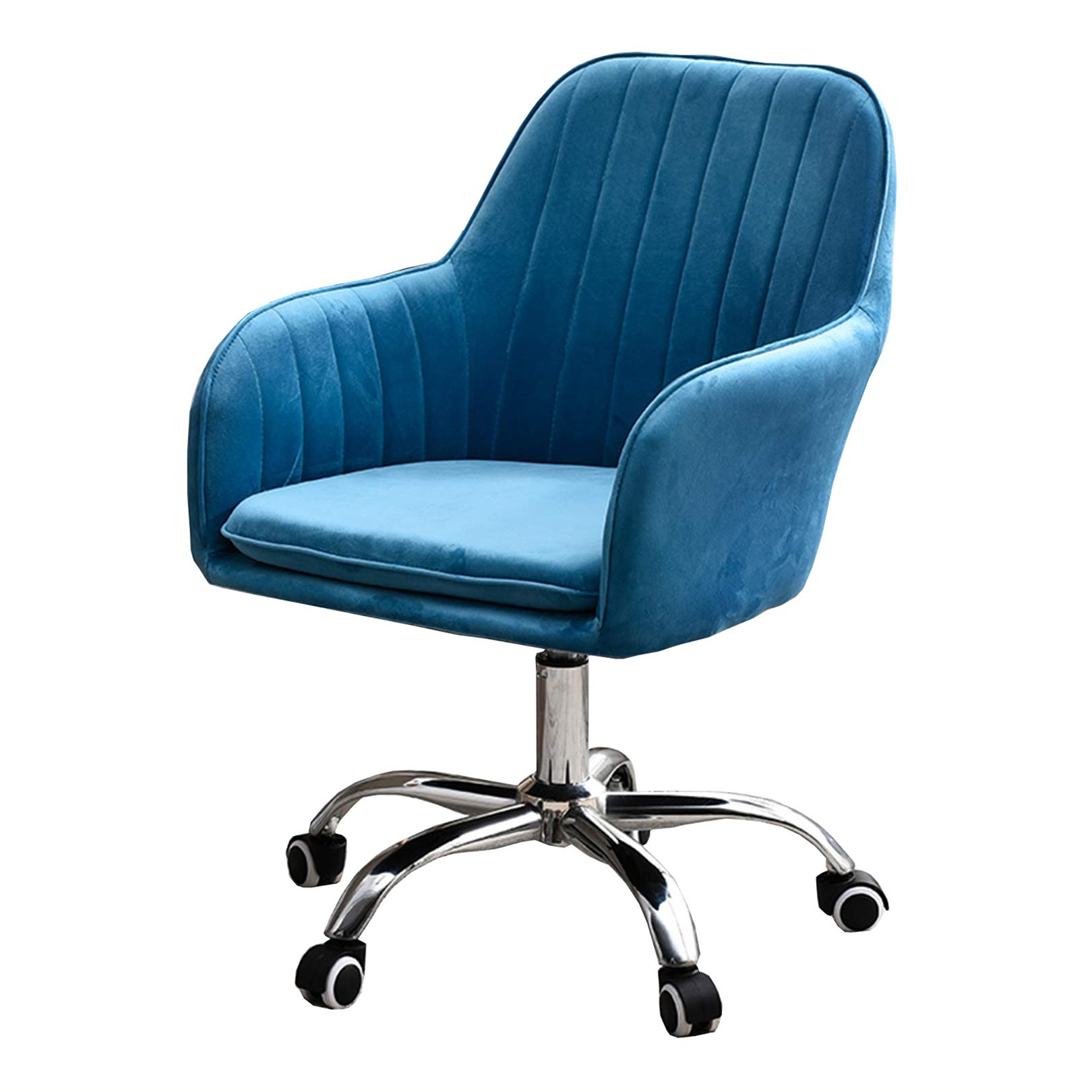 Chaise de bureau ergonomique velours 150 kg avec dossier réglable et assise grand confort