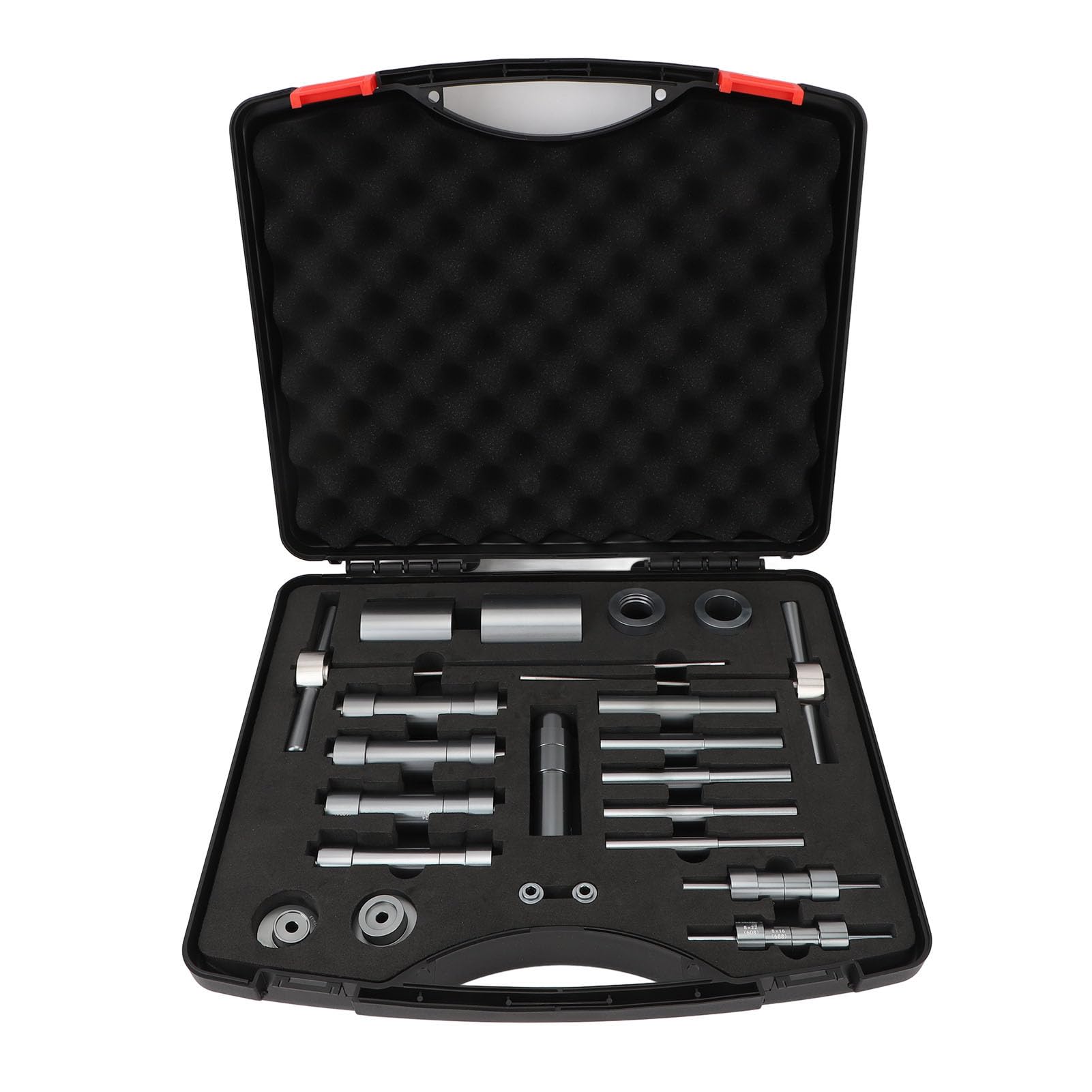 Pilipane Juego de herramientas de 35 piezas con caja de almacenamiento, kit de montaje y desmontaje para ejes de buje de bicicleta, aleación de aluminio, multifuncional