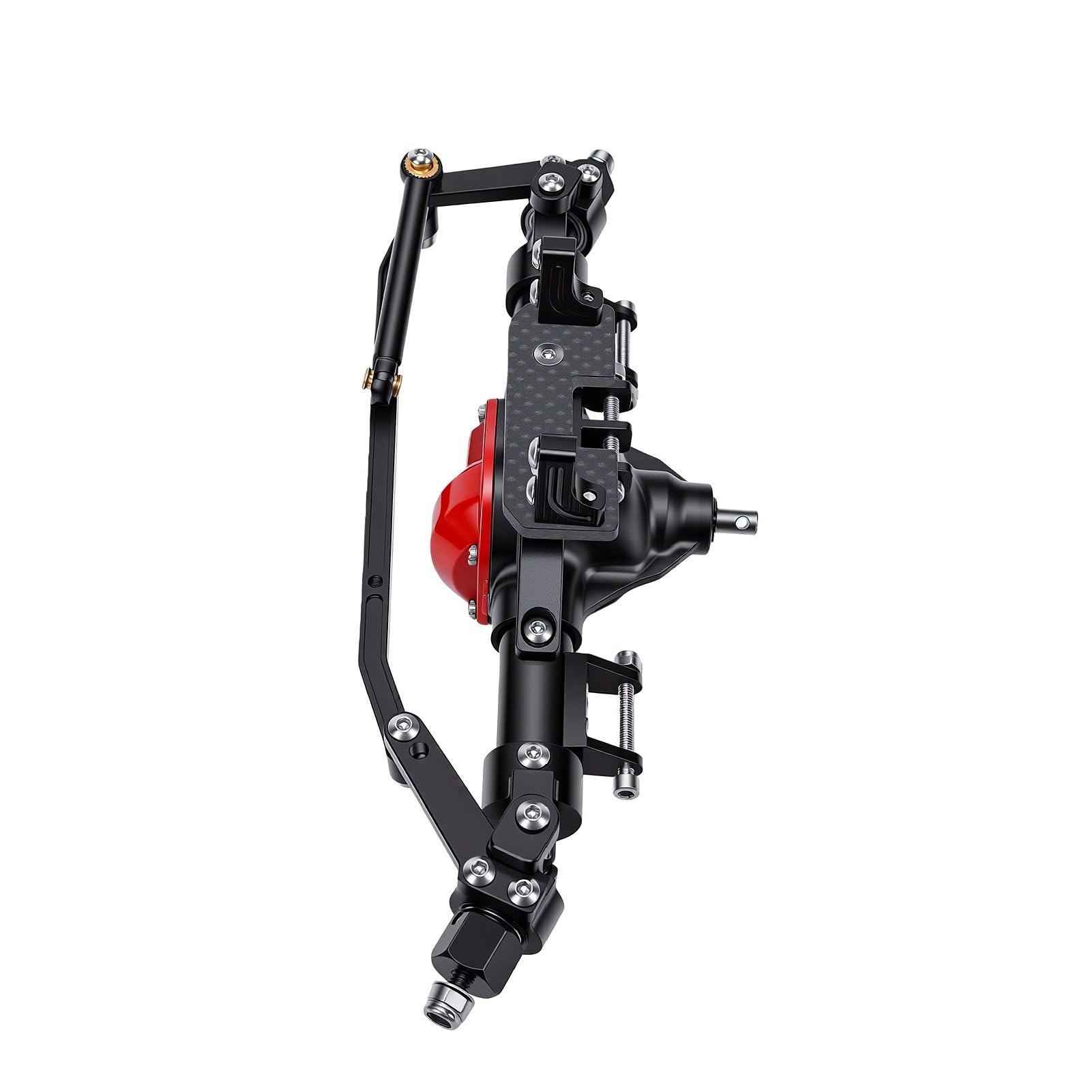 Annadue Eje Delantero Compatible con Axial SCX10 1/10 RC Crawler, Piñón