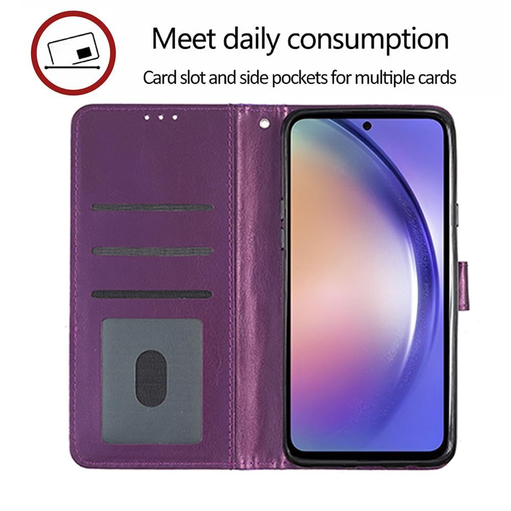 BLOTECH Cellulare in pelle per Realme 12 5G Cover Bling Bling Glitter Brillantini Brillante Nero Wallet Case Libro Leather Magnetico Flip Protettiva Portafoglio ID Slot Cover,Strass