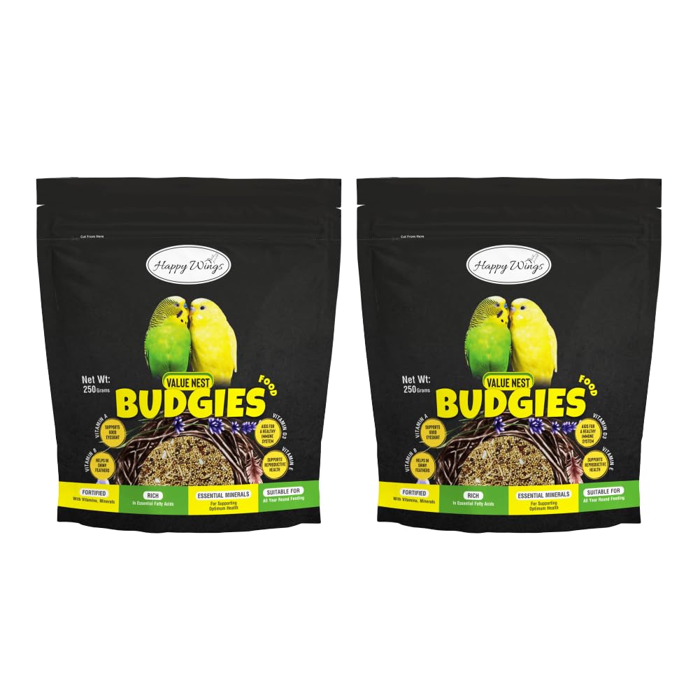 Happy Wings Value Nest Budgies - Pack of 2. (B0CGVJXG72) Amazon Price History, Amazon Price Tracker