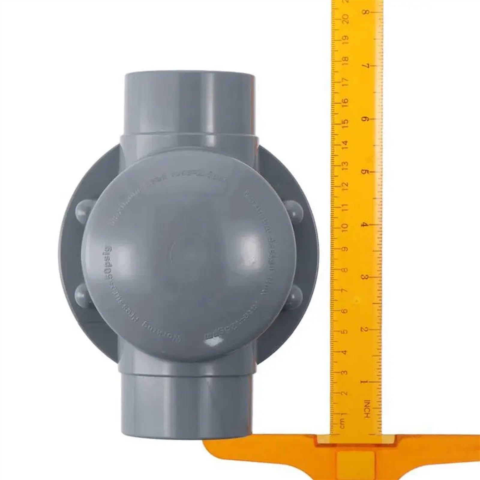 Válvula de bola 2 "x1-1/2, válvula repuesto, agua sin lubricante, retención sellado positivo for piscina