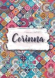 Photo Gallery corinna: taccuino a5 | nome personalizzato corinna | regalo di compleanno per moglie mamma sorella figlia ... | design: fiori etnici | 120 pagine a righe, piccolo formato a5 (14.8 x 21 cm) Photo Gallery corinna: taccuino a5 | nome personalizzato corinna | regalo di compleanno per moglie mamma sorella figlia ... | design: fiori etnici | 120 pagine a righe, piccolo formato a5 (14.8 x 21 cm)