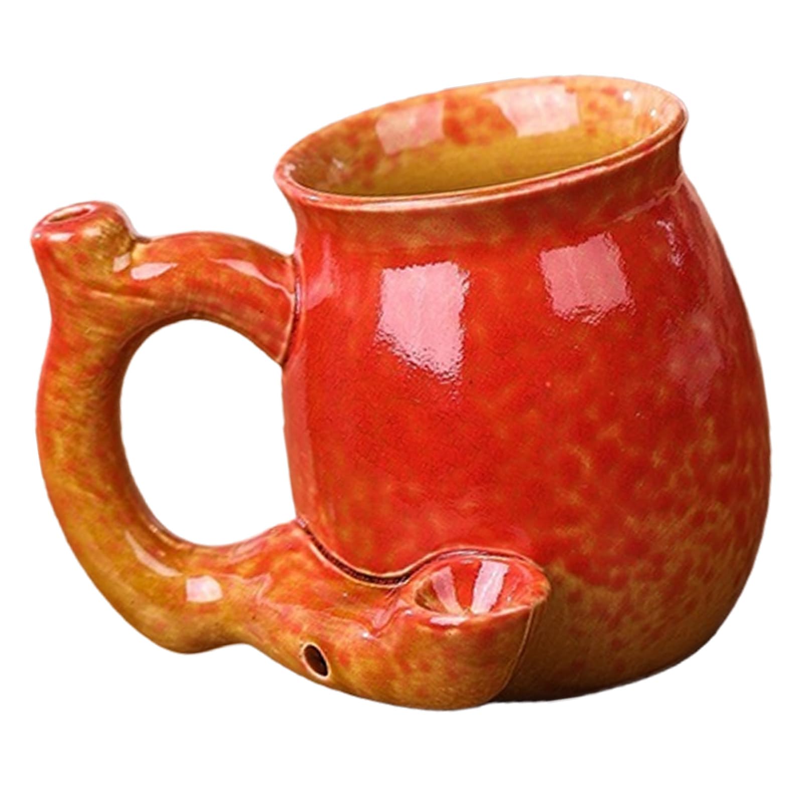 Tsophreniq Glaze Ceramic Coffee Pots Mug Milk Cup Creative Novelty Water Cups Homes Kitchen Container for Comfortable Drinking Homes Kitchen Container