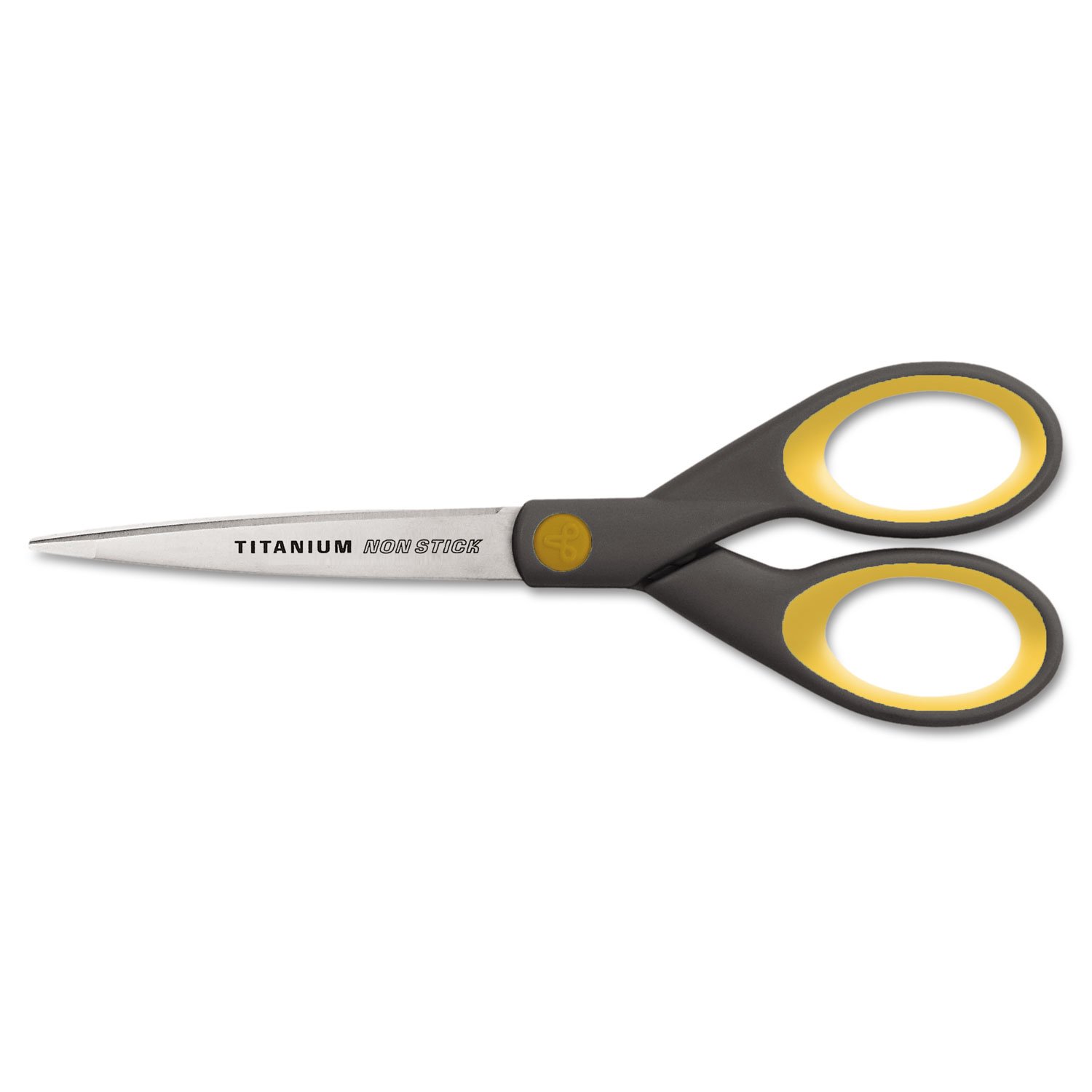 Westcott14851 Non-Stick Titanium Bonded Scissors, 7-Inch Straight