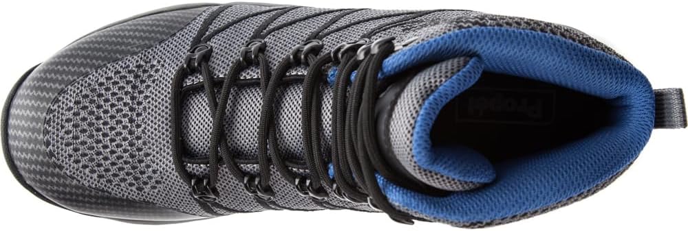 Propet Mens Traverse Hiking Casual Boots Ankle - Black