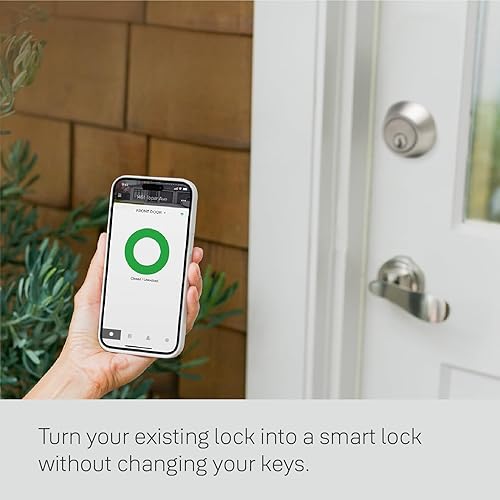 Miniatura 2 de Yale Approach Smart Wi-Fi Deadbolt Retrofit Smart Lock, llaves virtuales ilimitadas, control remoto de aplicaciones, entrada sin llave, color
