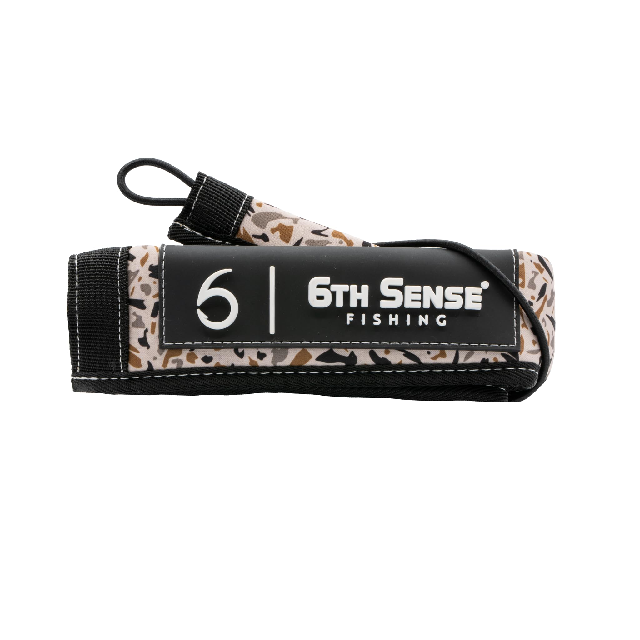 6th Sense ProSix Rod Sleeve - Hook-Resistant Neoprene Covers for Superior Durability - Color-Coded Rod Storage or Organization - Floating Material (Baitcasting, Gray)