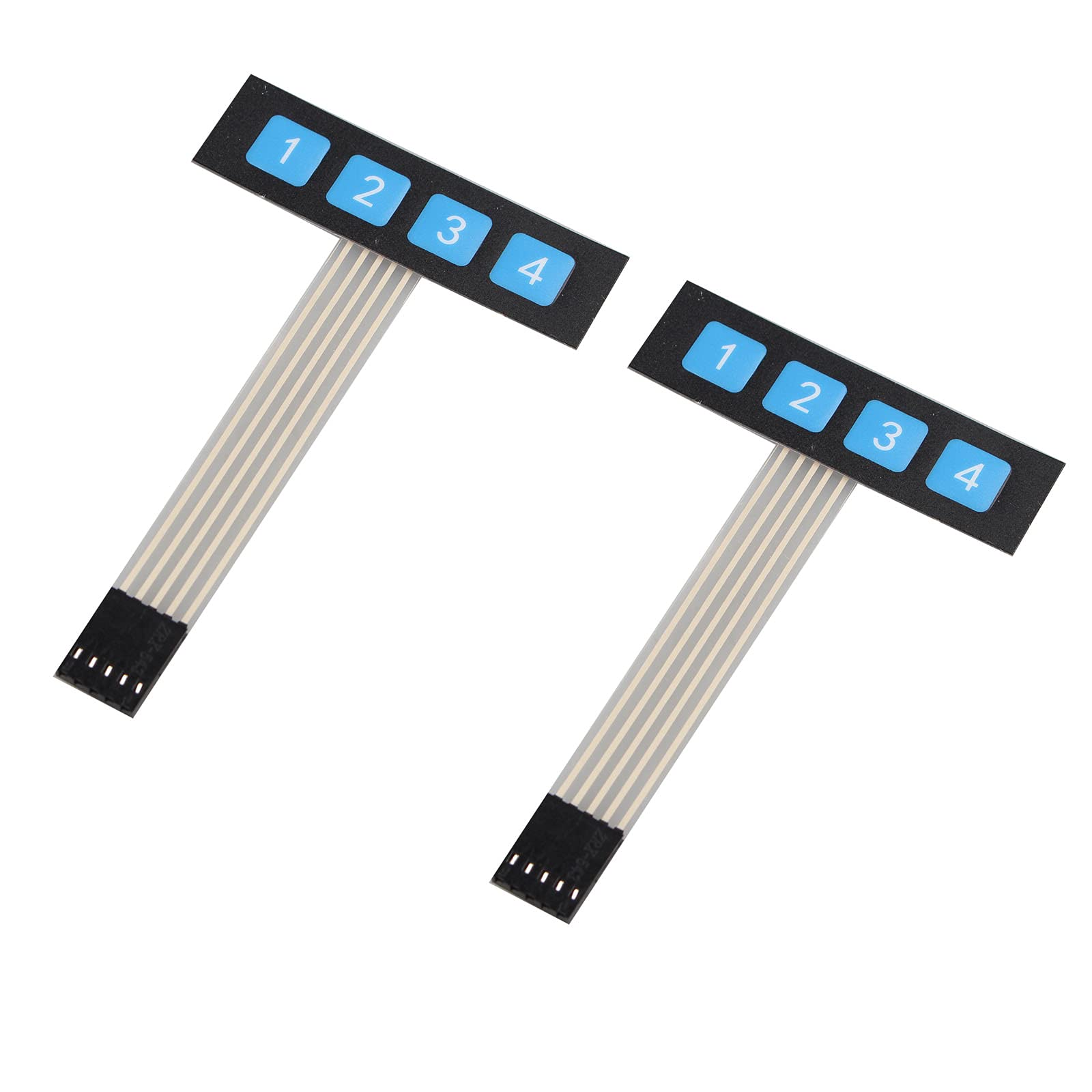 2PCS 1x4 Matrix 4 Key Membrane Switch Control Keyboard Keypad for Arduino