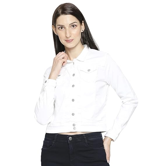 amazon white jean jacket