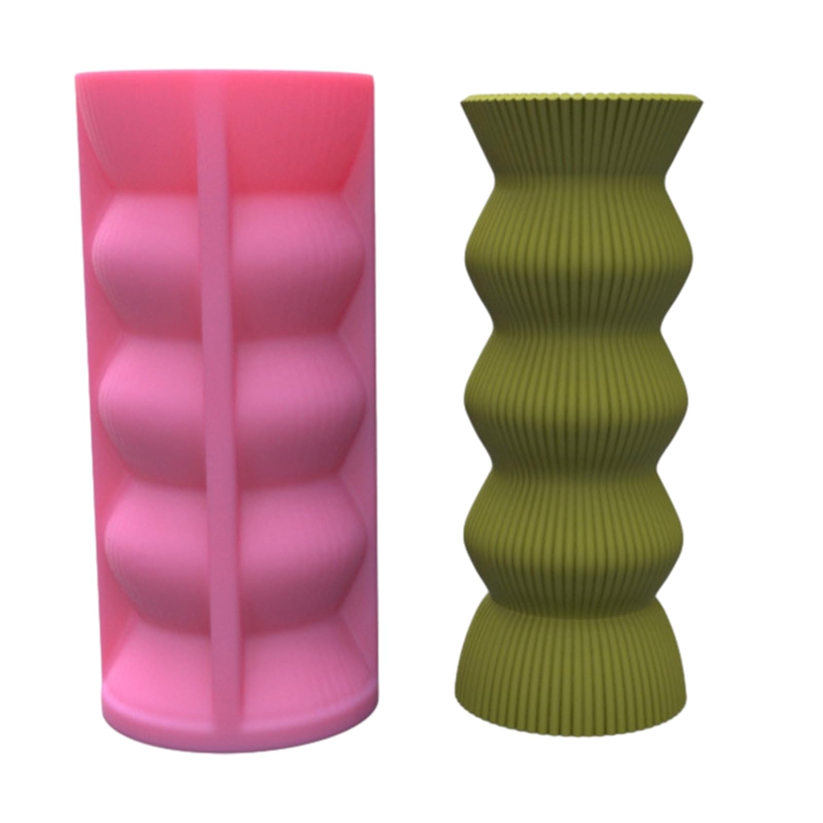 Moule silicone plante succulente pour créer un cache-pot géométrique effet papier plié