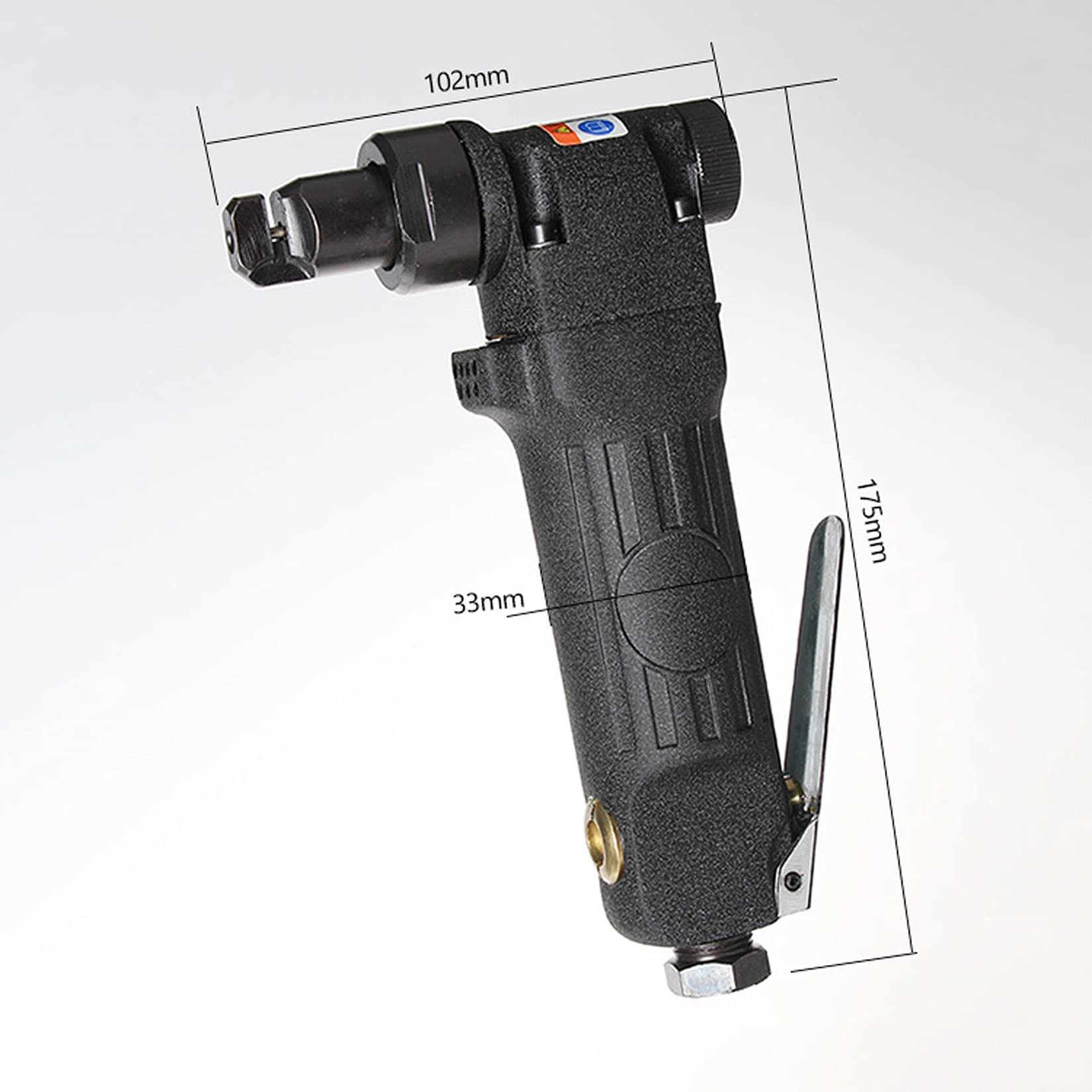 Pneumatic Curve Shear, Pneumatic Sheet Cutting Saw Machine Iron Sheet Aluminum Plate Impact Scissors Sheet Metal Cutting Machine