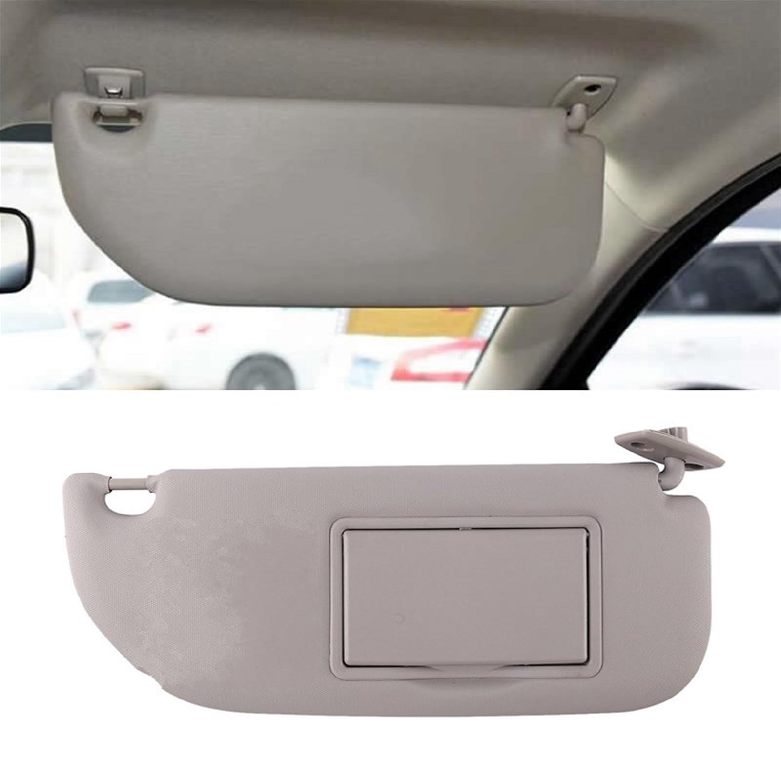 Miroir De Courtoisie De Pare-Soleil Panneau D'ombrage De Bouclier De Pare- Soleil De Voiture Pour P&eugeot 2008 3008 301 308 308S 408 508 Pour C5 98158119ZQ Côté Gauche