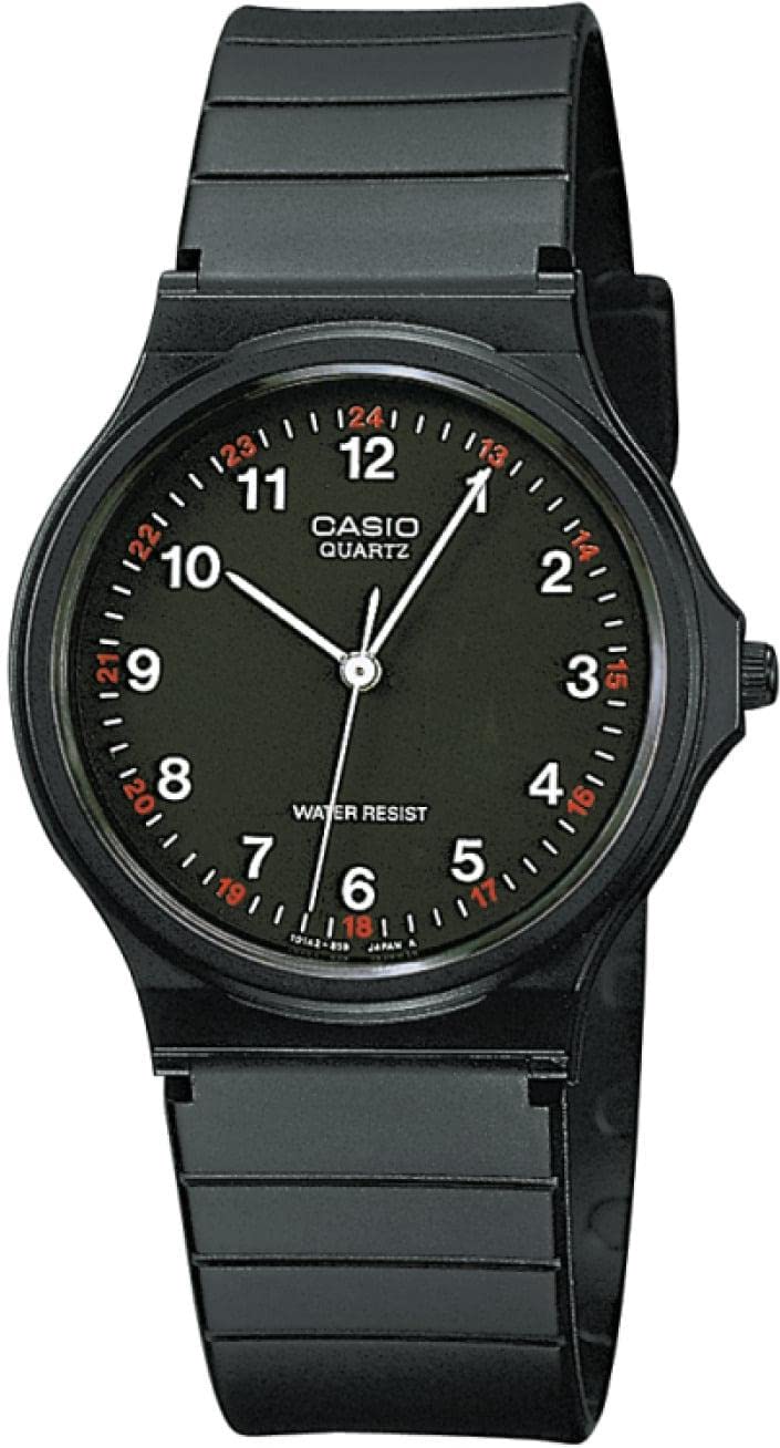 MQ-24-1BLLEG Analogue Wrist Watch Black, Bracelet