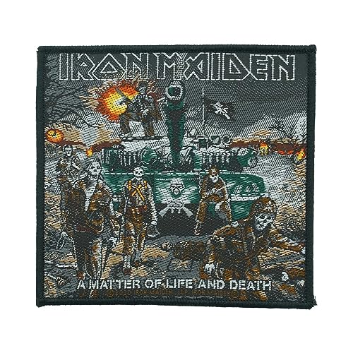 Patch Iron Maiden - A Matter of Life and Death - 10 cm x 10 cm
