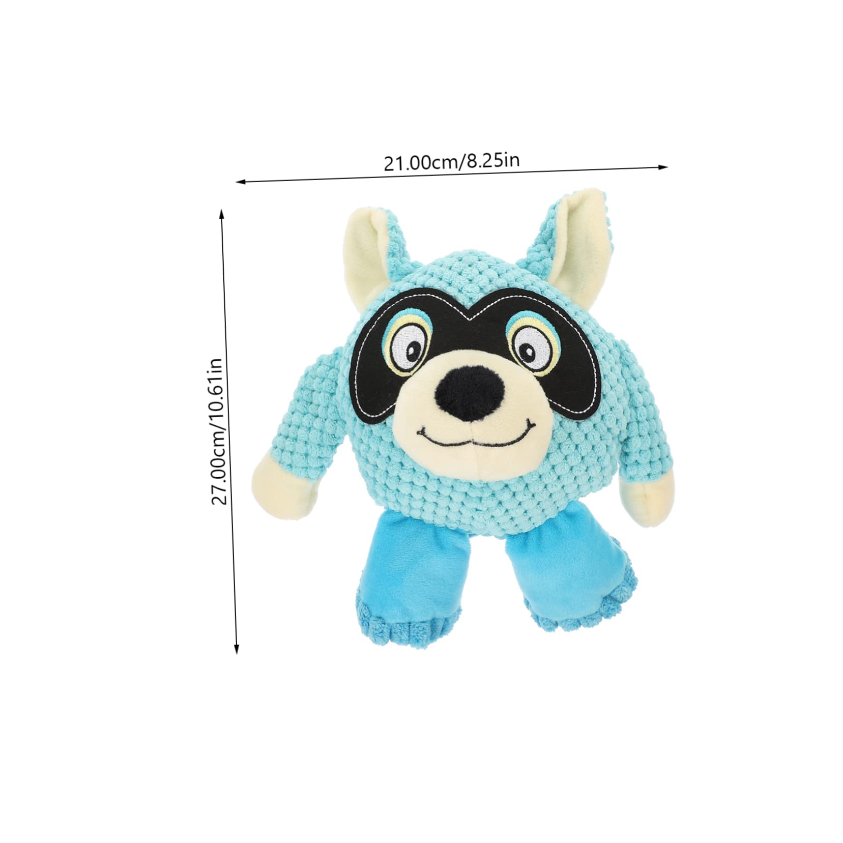 Sosoport 2piezas Juguete De Peluche para Perros Juguete Interactivo Sonido para Mascotas para Jugar Casa Aire Estimula La Salud Vínculo Tu Mascota