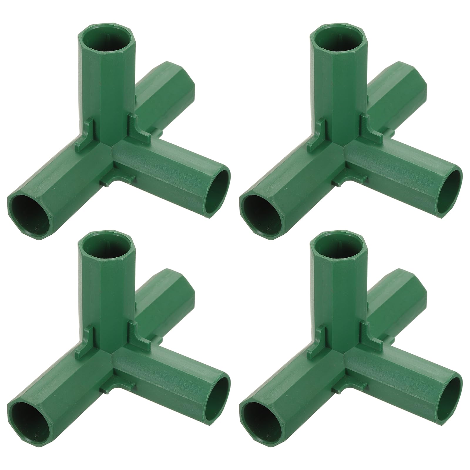 Conectores de invernadero de 16 mm uxcell para evitar la caída de estacas y marcos