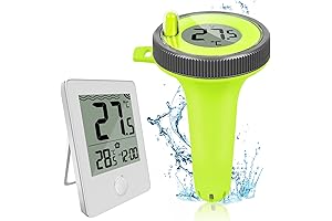 Waterproof Digital Water Thermometer, Wireless RCC Function