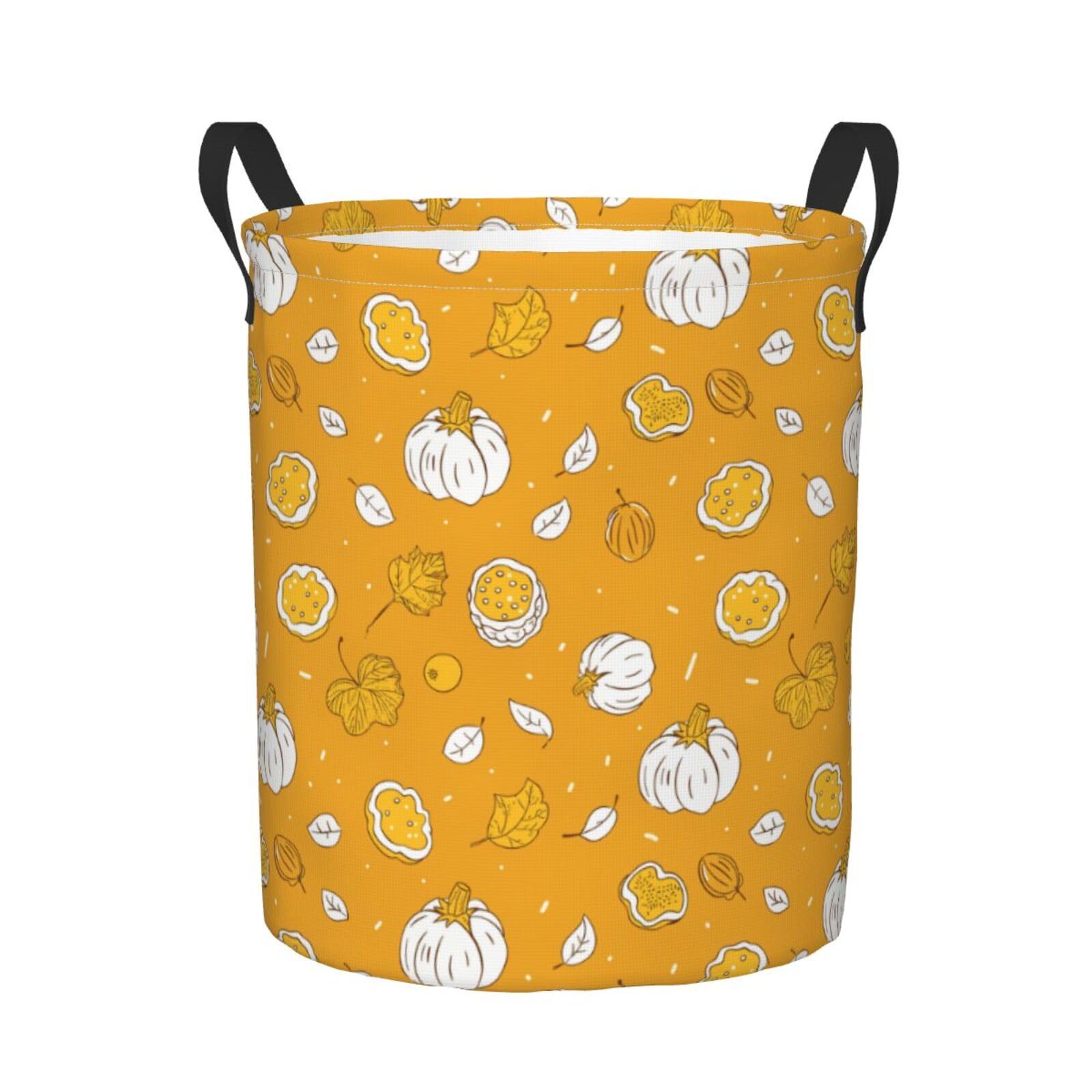 Wäschekorb Kürbissuppe Mit Herbstmuster Wäschetruhe 50X40Cm
